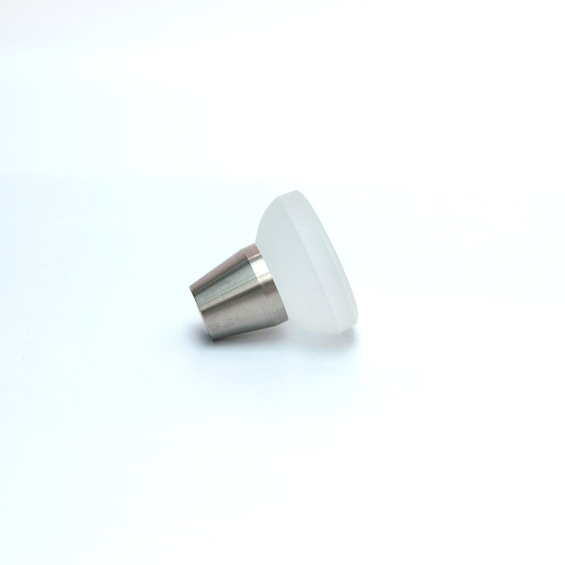 Frosted Glass Cone Cabinet Knob