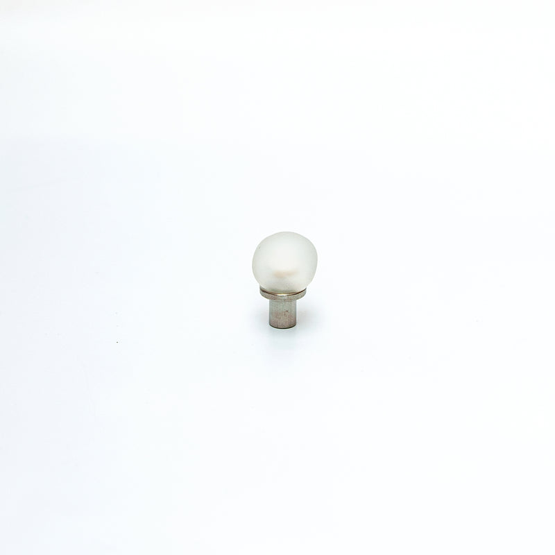Frosted Glass Ball Cabinet Knob