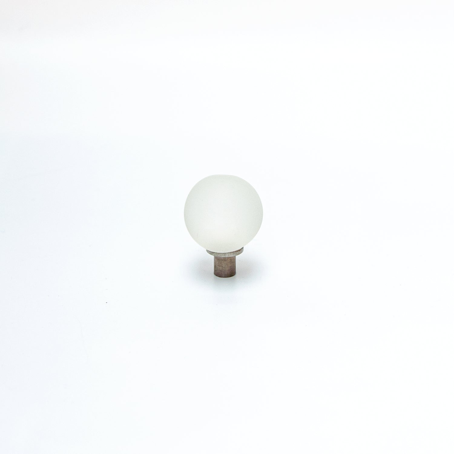 Frosted Glass Ball Cabinet Knob