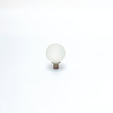 Frosted Glass Ball Cabinet Knob