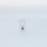 Frosted Glass Conical Cabinet Knob