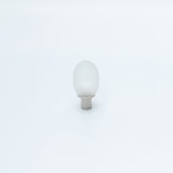 Clear Glass Oliveform Cabinet Knob