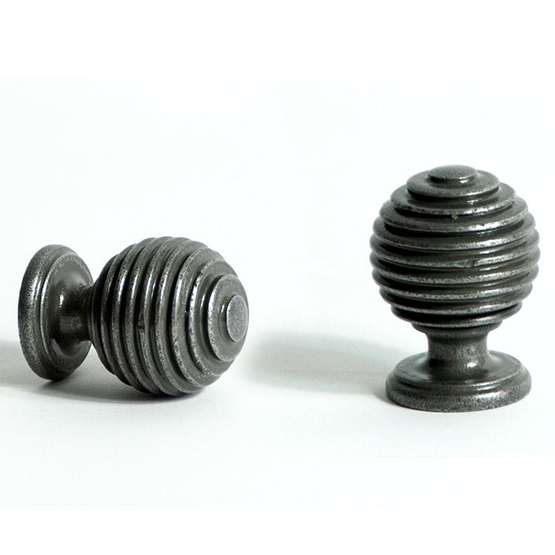 Beehive Cabinet Knob Patine