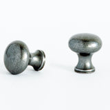Plain Button Cabinet Knob Patine