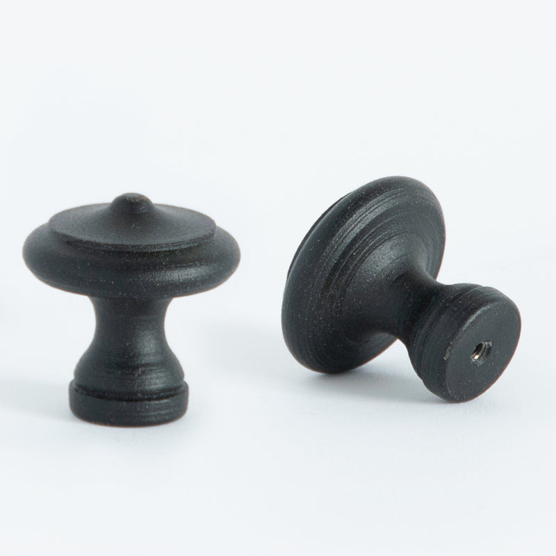 Cottage Cabinet Knob Black