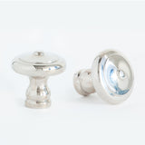 Cottage Cabinet Knob Polished Chrome