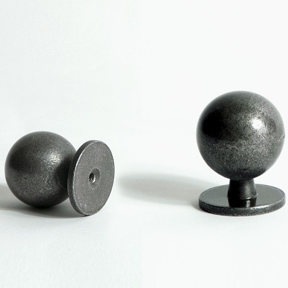Globe Cabinet Knob Patine