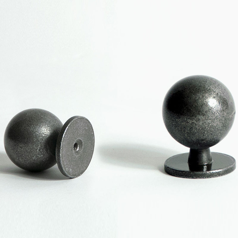 Globe Cabinet Knob Patine