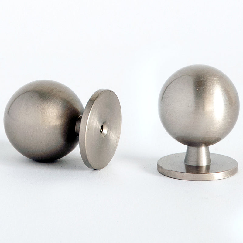 Globe Cabinet Knob Satin Nickel