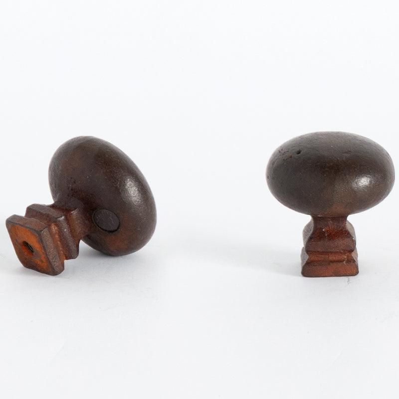 Tarascon Cupboard Knob Waxed Rusted Iron