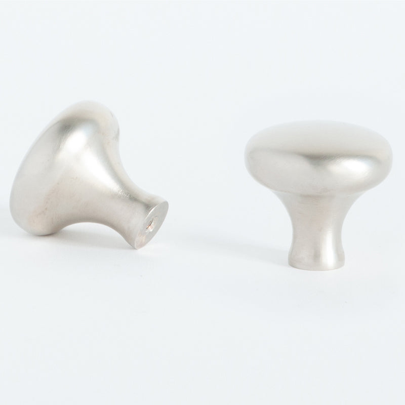 Woolston Round Cabinet Knob Satin Nickel