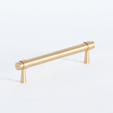 ART251 T-Bar Handles Ring Design Unlacquered Brass