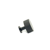 ART260 Matt Black Knurled Cabinet Knob