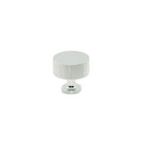 ART260 Polished Chrome Knurled Cabinet Knob