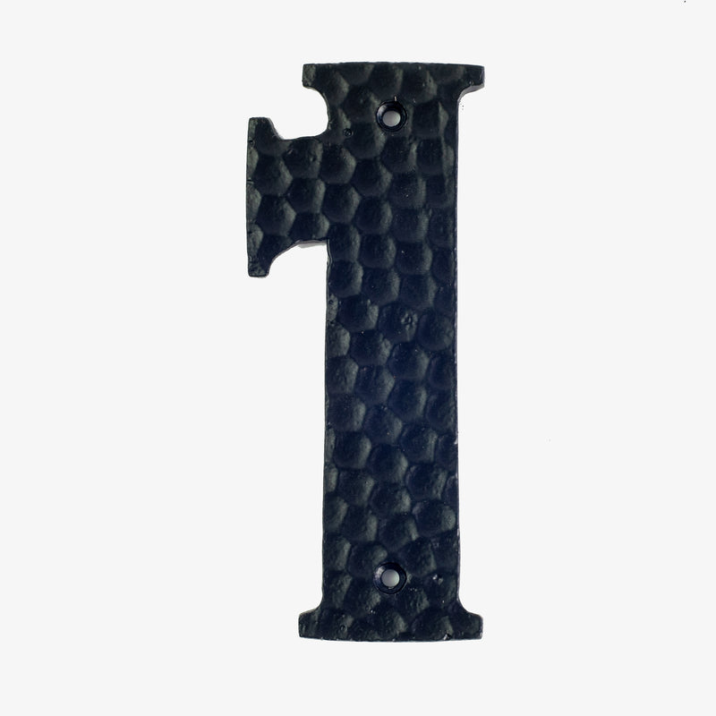 Gothic Copper Plate Numeral 1