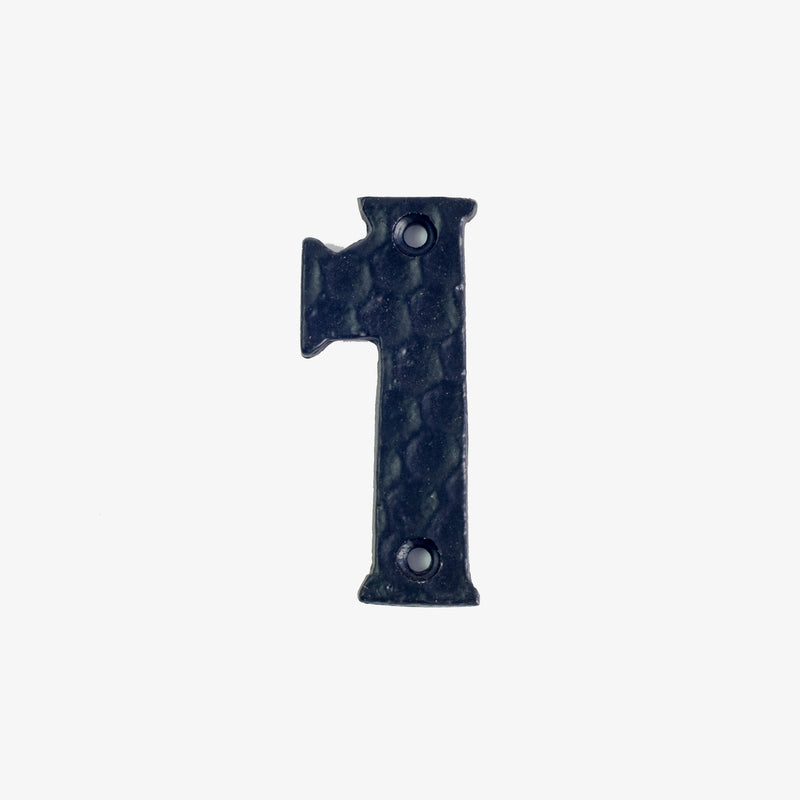 Gothic Copper Plate Numeral 1
