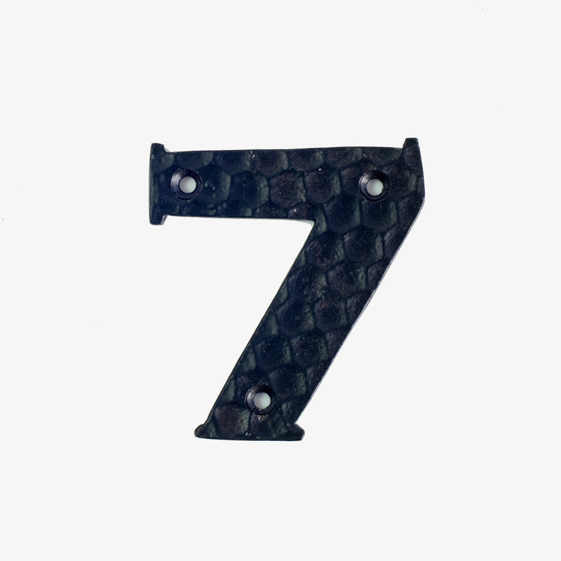 Gothic Copper Plate Numeral 7