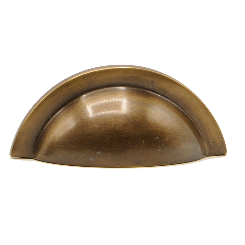Plain Cup Pull BurnishedBrass