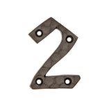 Rustic Traditional Numeral 2