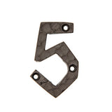 Rustic Traditional Numeral 5