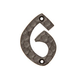 Rustic Traditional Numeral 6