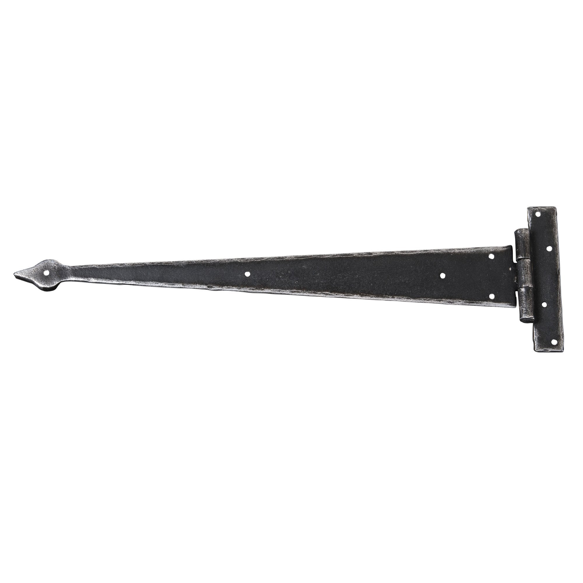 Beeswax Arrow Head T Hinge -(Handforged Pair) 18" (450mm)