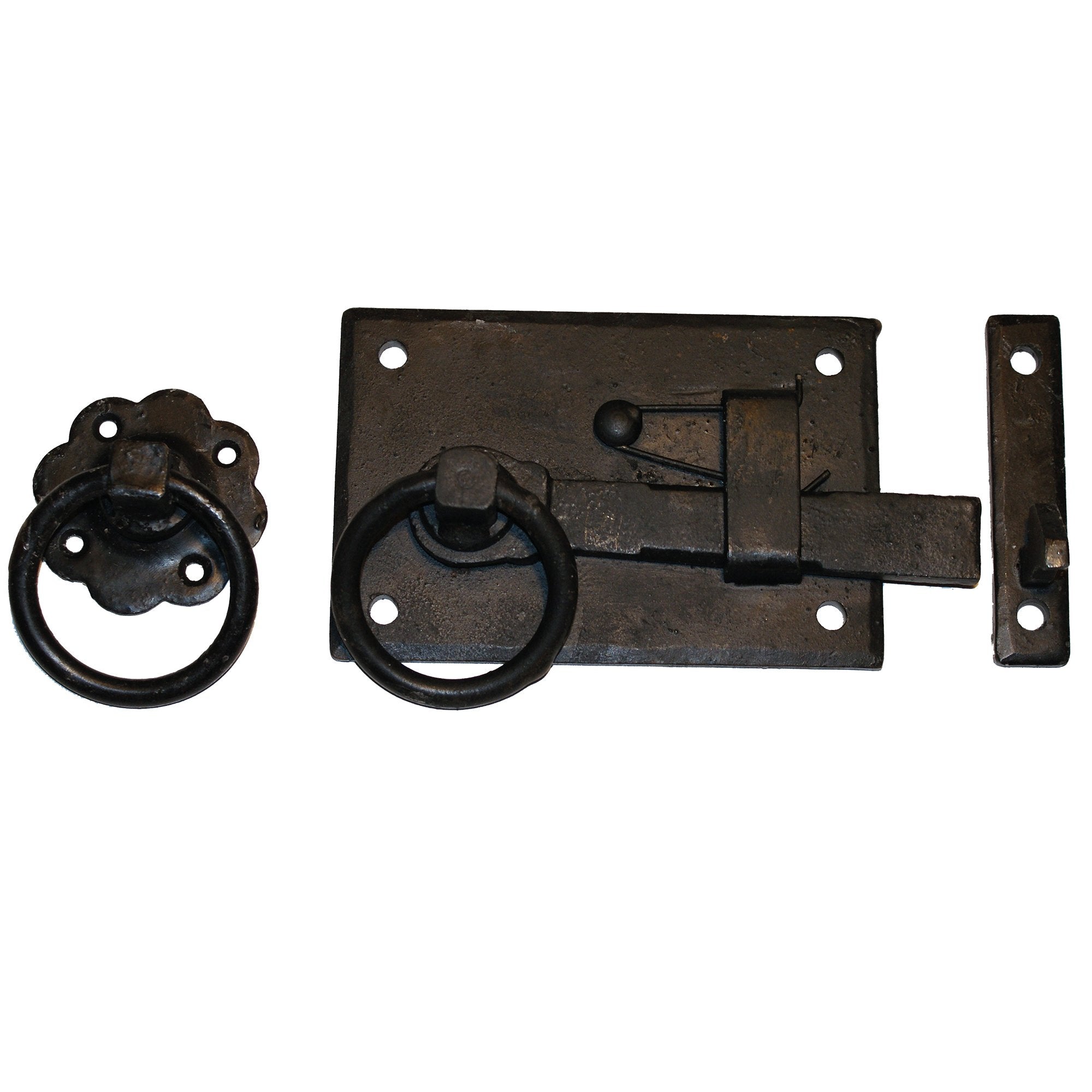 Powder Coated Cottage Latch Right Hand