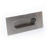 Square Backplate with Rounded  Inset Handle
