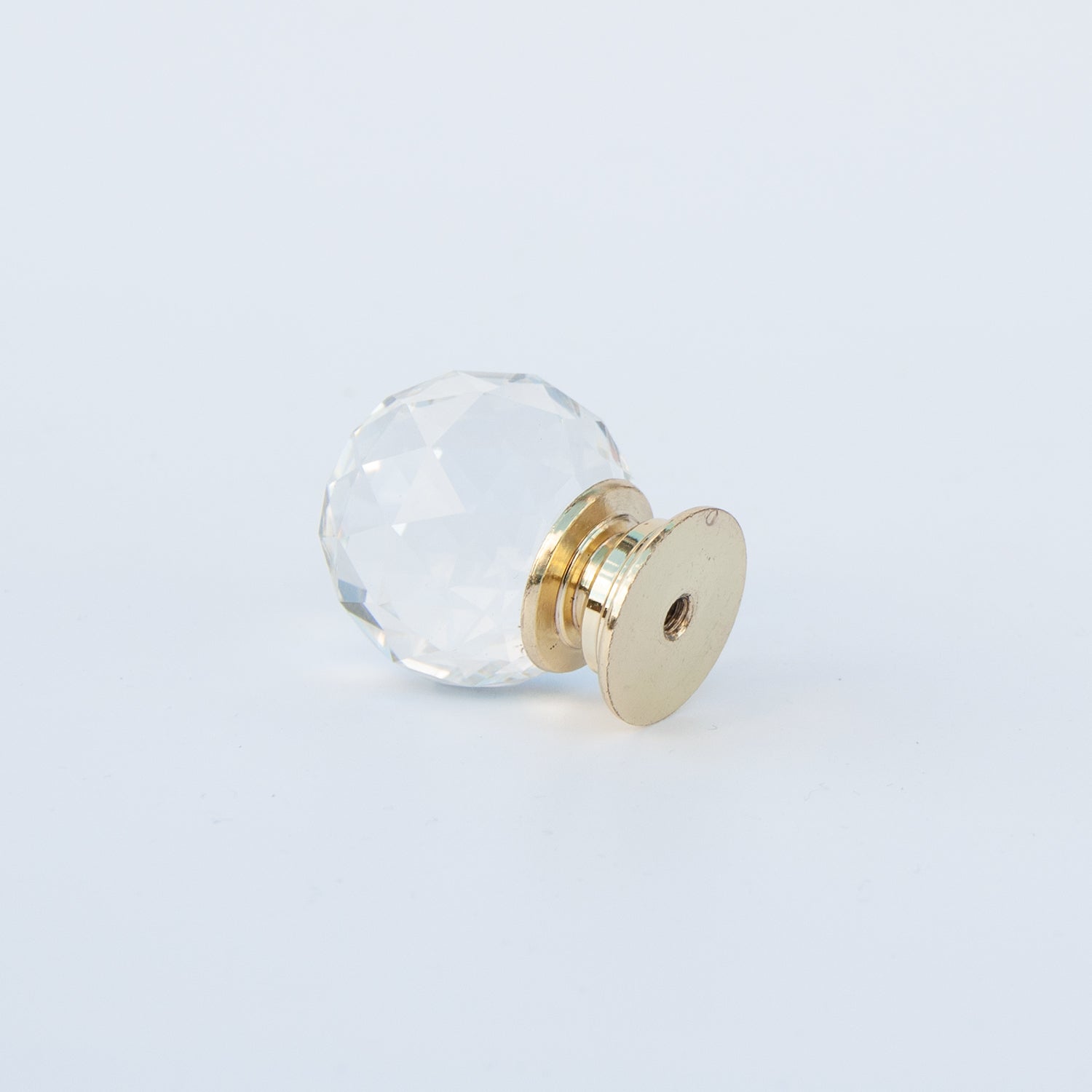 Cut Crystal Glass Knob