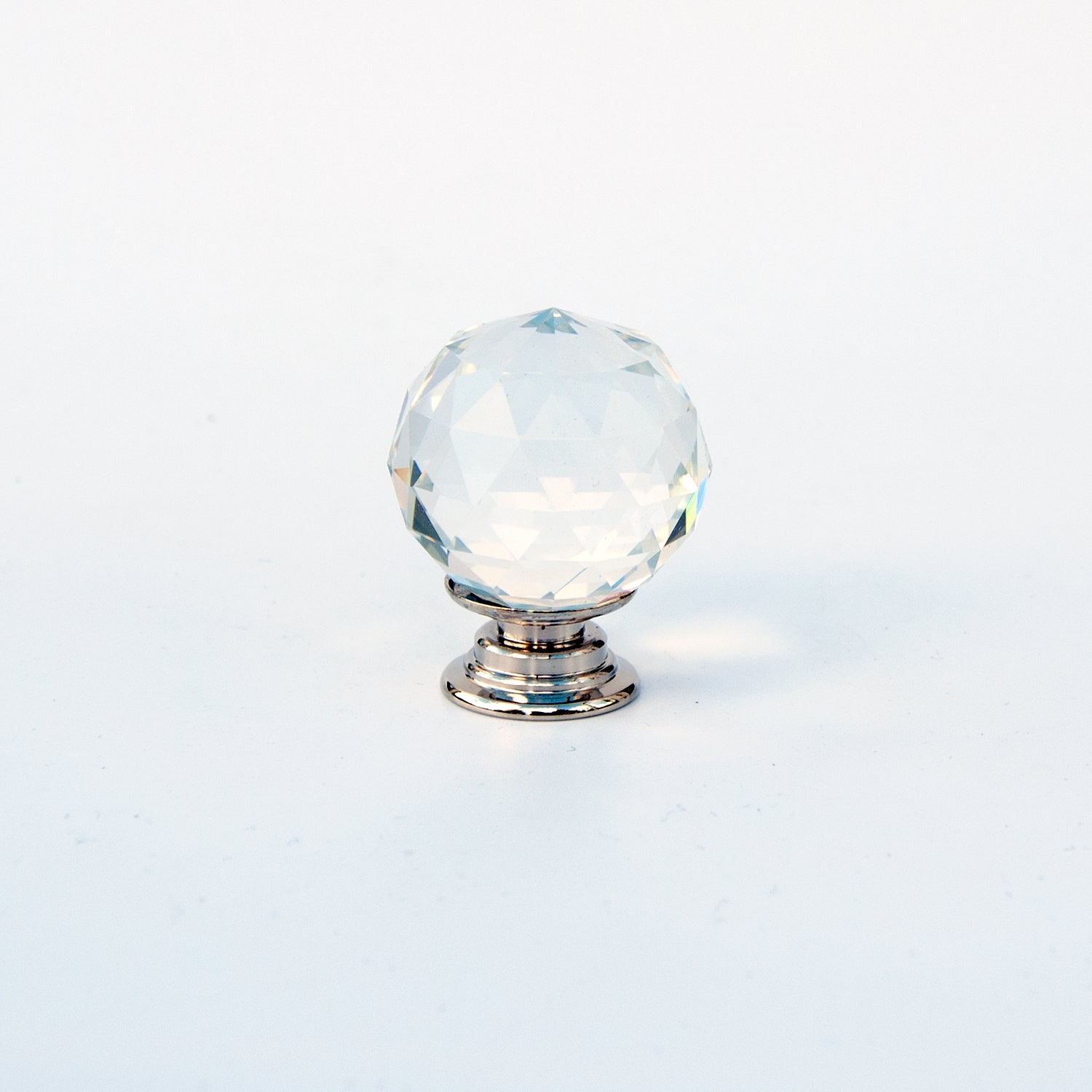 Cut Crystal Glass Knob