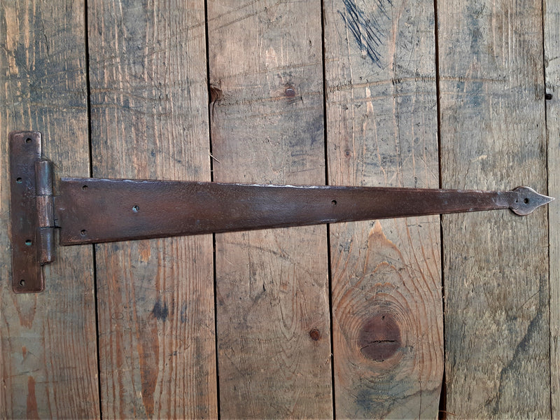 Roman Arrow Head T Hinge -(Handforged Pair) 18" (450mm)