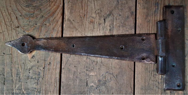 Roman Arrow Head T Hinge -(Handforged Pair) 12"(300mm)