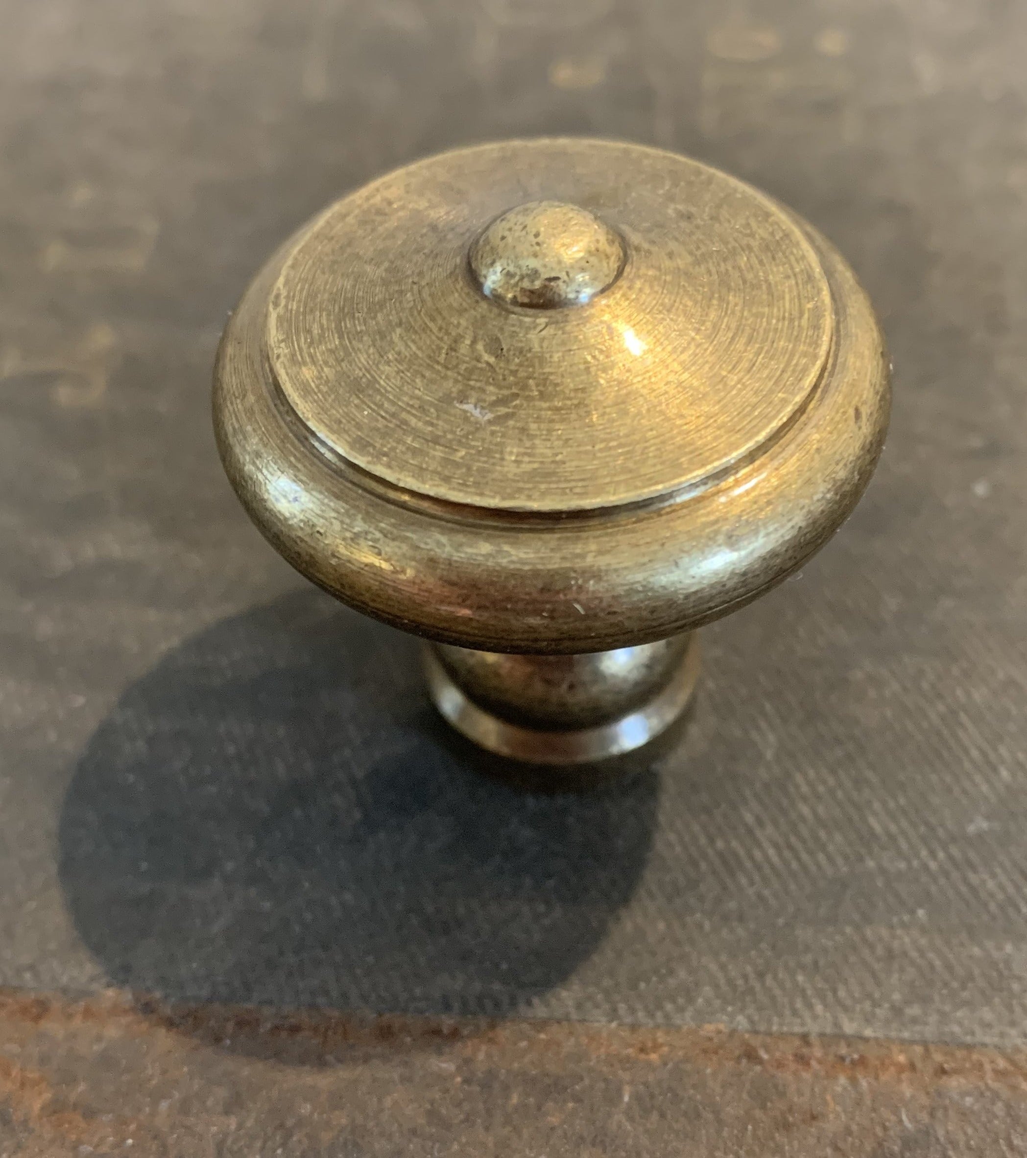 Cottage Cabinet Knob Antique Brass