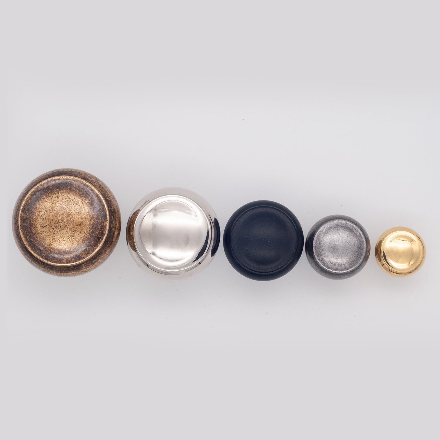 Decorative Button Cabinet Knob Patine