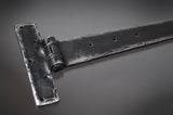 Penny End T-Hinge 15" (375mm) Door Hinge.  Hand forged. Traditional Authentique