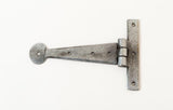 Pewter Penny End T-Hinge 4" (100mm)