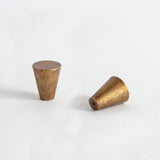 Conical Knob Antique Brass