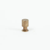 Cylindrical Knob Warm Bronze Effect