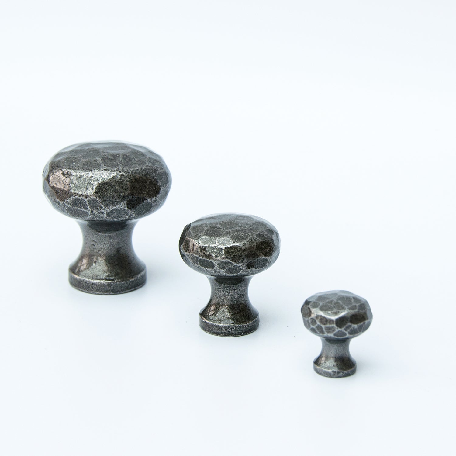 Historique Button Cabinet Knob - Hammered Patine